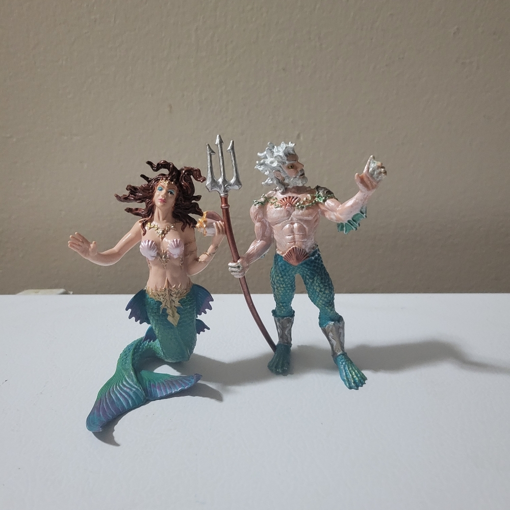 Safari Ltd Mermaid and Merman Figurines